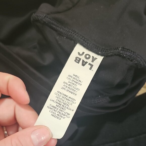 JoyLab Classic Black Skort - Picture 2 of 3